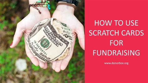 How to Use Scratch Cards for Fundraising .